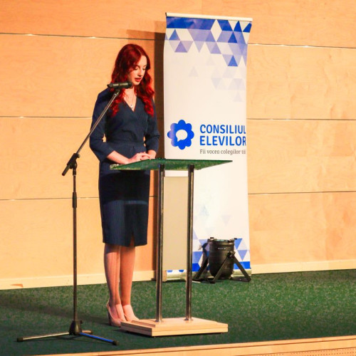 Daria-Ioana Ostachi, președinte interimar al Consiliului Național al Elevilor