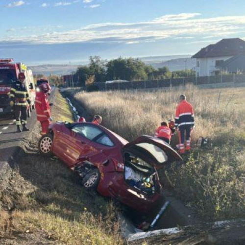 Accident în Suceava provocat de un tânăr care a adormit la volan