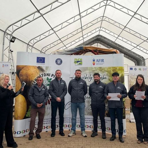 Proiectul „Cartoful de Cernat” sprijină legumele locale cu un magazin online