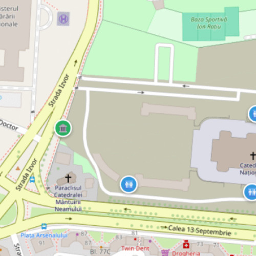 Pelerinii pot consulta durata de așteptare și programul la Catedrala Națională