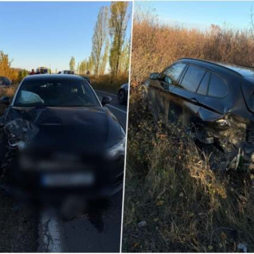 Accident pe DJ 582 în Sacoșu Turcesc soldat cu rănirea unei pasagere