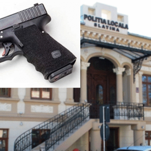 Poliția Locală Slatina transferă arme și muniție către Pitești fără plată