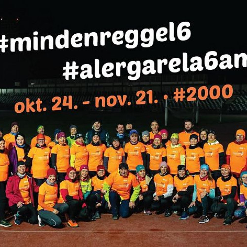 Mișcarea #alergarela6am sărbătorește 2000 de dimineți de alergare fără pauză