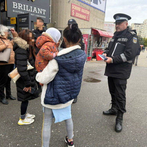 Poliția Locală Pitești a aplicat sancțiuni unor cerșetori din centrul orașului