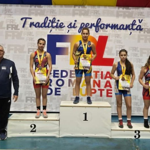 Electra Gărăiacu a câștigat Cupa României la lupte libere, categoria -49 kg
