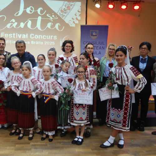 Festivalul regional „Joc și cântec” la Brăila a premiat talentele folclorice