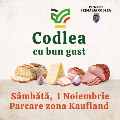 Codlea găzduiește târgul „Codlea cu bun gust” cu produse locale și artizanale