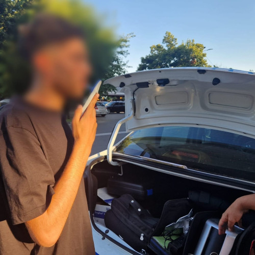 Tânăr din Botoșani prins drogat la volan după testarea poliției