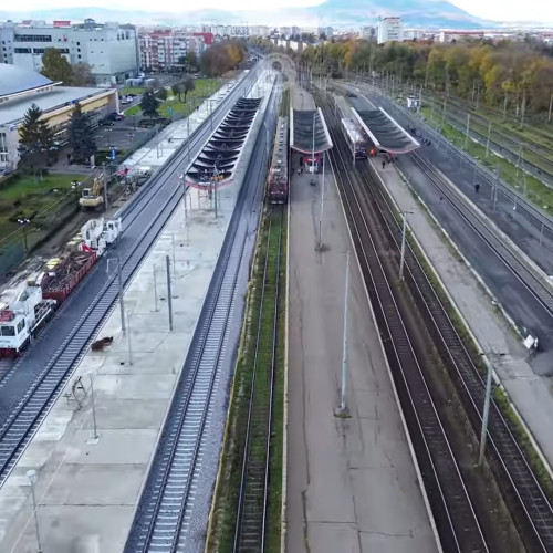 Progrese importante la modernizarea gării Brașov și lucrări la peroane și copertine
