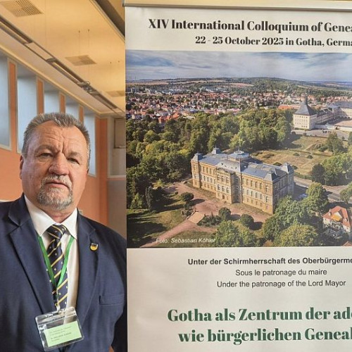 Heraldistul Szekeres Attila István a reprezentat Transilvania la colocviul internațional de genealogie din Germania