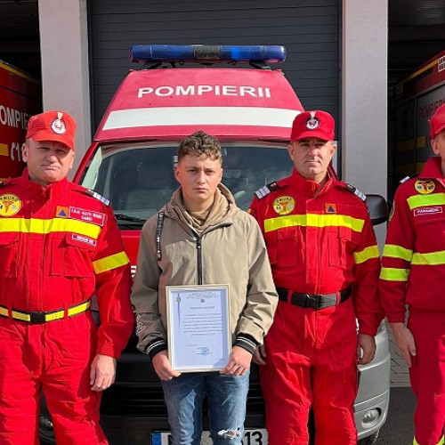 Un adolescent din Scărișoara a salvat viața unui bătrân prin manevre de prim ajutor