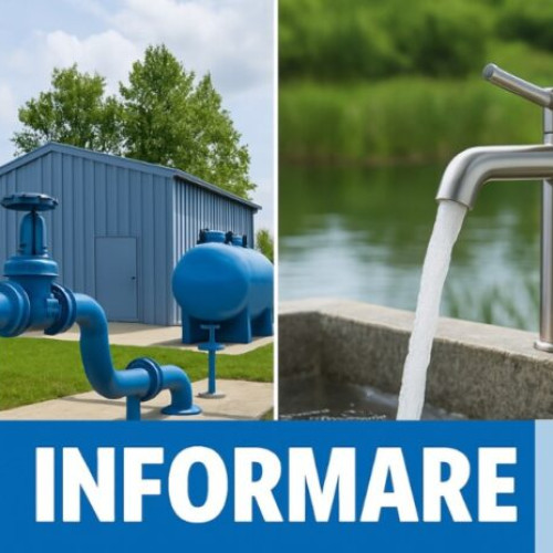 Apă Ilfov oprește temporar alimentarea cu apă în Balotești pentru spălarea conductelor