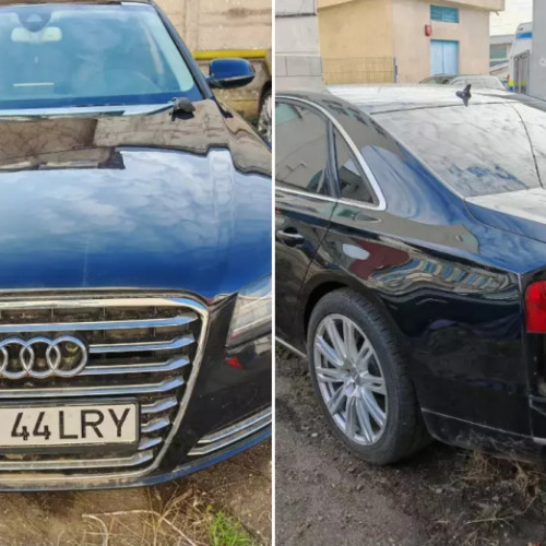 Fisc scoate la licitație un Audi A8 pentru recuperarea unui prejudiciu