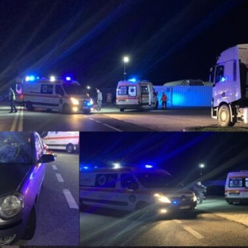 Un bărbat a murit după ce a fost lovit de o mașină pe DN 65, lângă Optași-Măgura