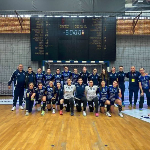 HC Dunărea a câștigat categoric în fața CNE Râmnicu Vâlcea, scor 37-17