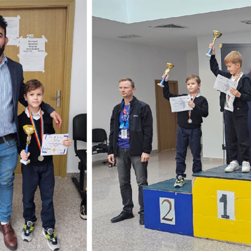 Patru tineri șahiști din Cumpăna s-au remarcat la competiția națională de șah