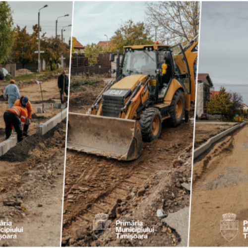 Primăria Timișoara modernizează infrastructura în cartierul Blașcovici