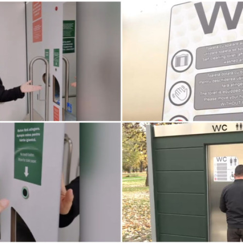 Toaletele inteligente din Timișoara dau bătăi de cap utilizatorilor, autoritățile oferă instrucțiuni online