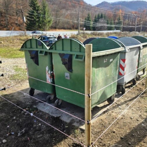 Montarea de sisteme antiurs în parcul natural Putna Vrancea pentru protejarea faunei și comunităților