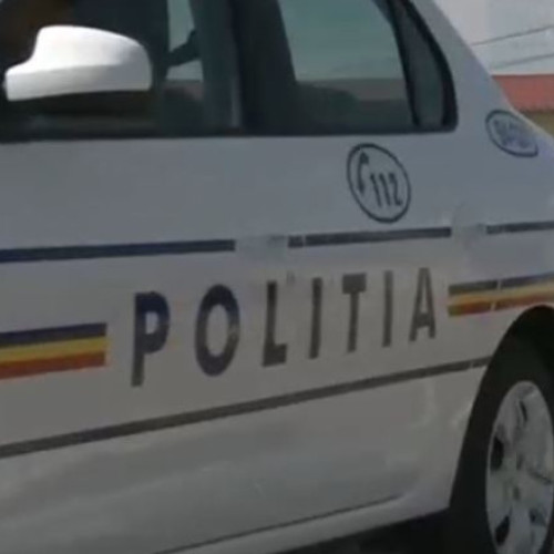 Autoutilitară condusă sub influența alcoolului a lovit o mașină de poliție în Dâmbovița