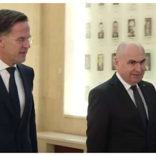 Mark Rutte discută cu liderii români despre investițiile pentru apărare și rolul României în NATO