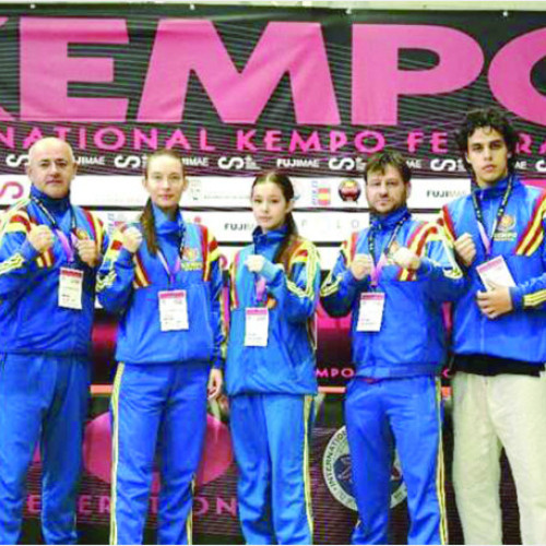 Sportivii de la CS Crișul Oradea au cucerit 13 medalii la Campionatul European de kempo din Spania