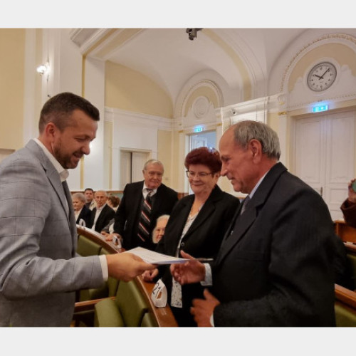 28 de cupluri din Oradea sărbătorite pentru 50 de ani de căsnicie