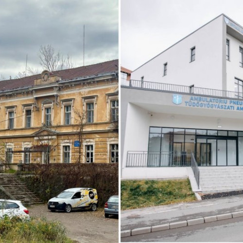 Noua clădire a Spitalului de Pneumologie din Sfântu Gheorghe a fost inaugurată