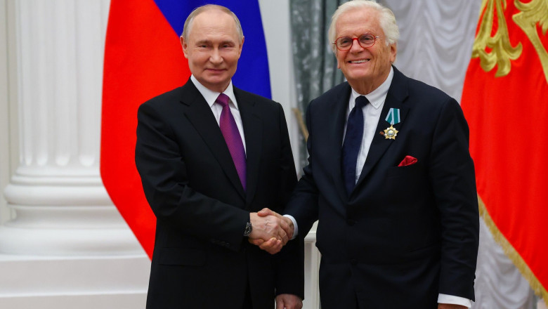 Parlamentar german cere sancțiuni după decorarea lui Justus Frantz de către Putin