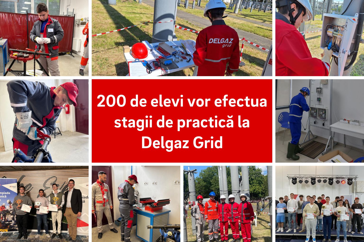 Delgaz Grid dezvoltă parteneriate pentru formarea profesională a viitorilor electricieni și tehnicieni