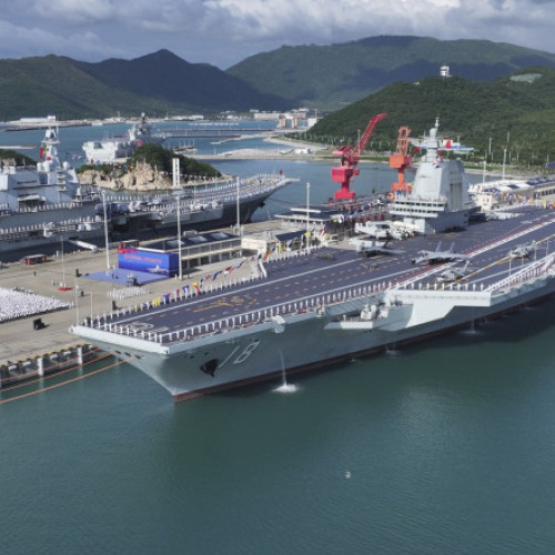 China inaugurează portavionul Fujian echipat cu tehnologie avansată