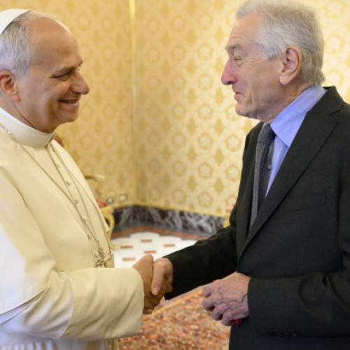 Robert De Niro, primit la Vatican de papa Leon al XIV-lea