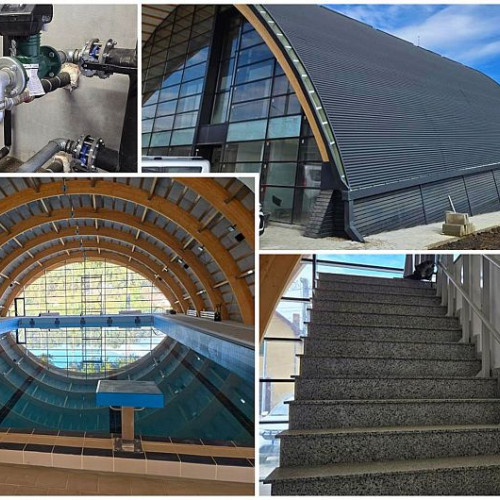 Bazinul de înot din Întorsura Buzăului va fi inaugurat săptămâna aceasta