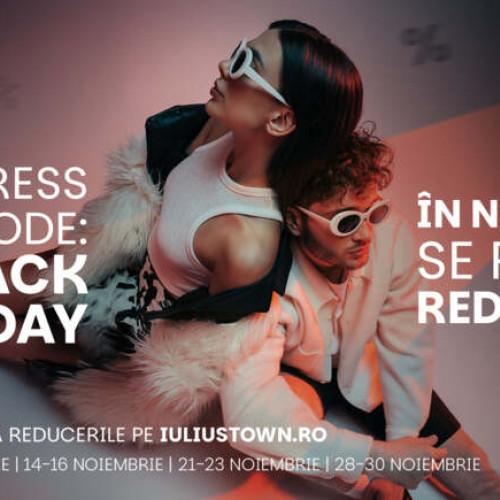 Black Friday în Iulius Town cu reduceri de până la 80% și premii atractive