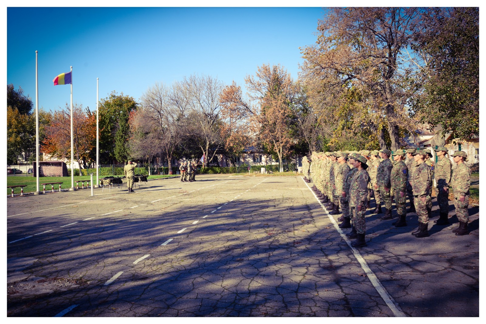 Brigada 10 Geniu „Dunărea de Jos” a înmânat Drapelul de Luptă noilor soldați profesioniști