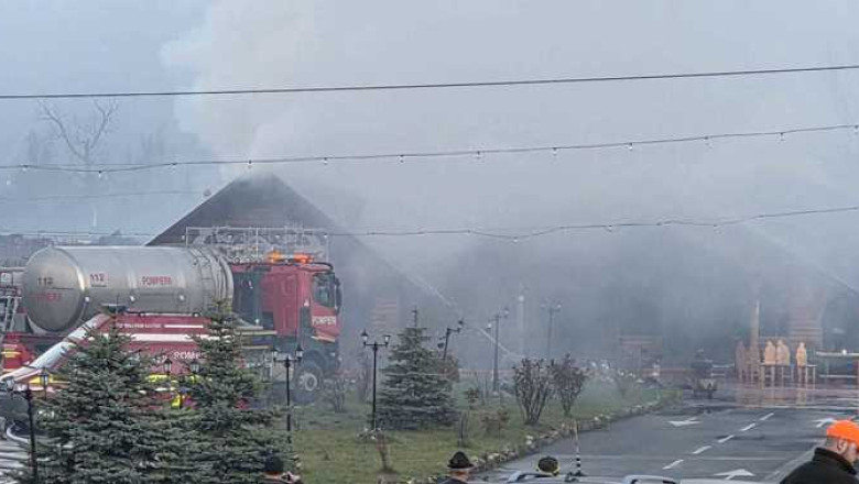 Femeie găsită carbonizată într-un incendiu la o pensiune din Gura Humorului