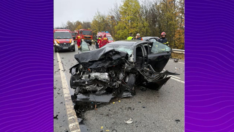 Două persoane au murit într-un accident frontal pe DN 56 în judeţul Dolj