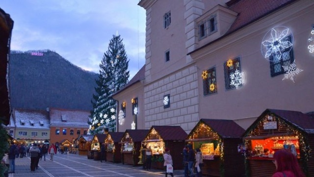 Târgul de Crăciun Brașov 2025 se va desfășura în trei zone din oraș