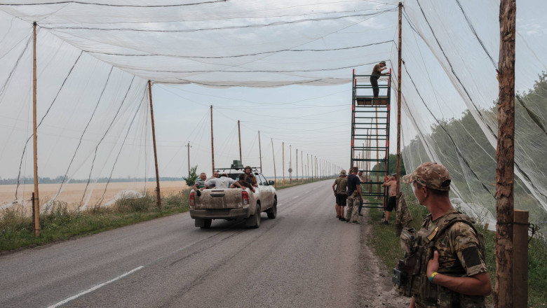 Pescarii din Bretania donează plase anti-drone Ucrainei pentru a o proteja de atacuri rusești