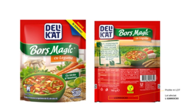 Unilever retrage temporar de pe piaţă anumite pachete Knorr şi Delikat