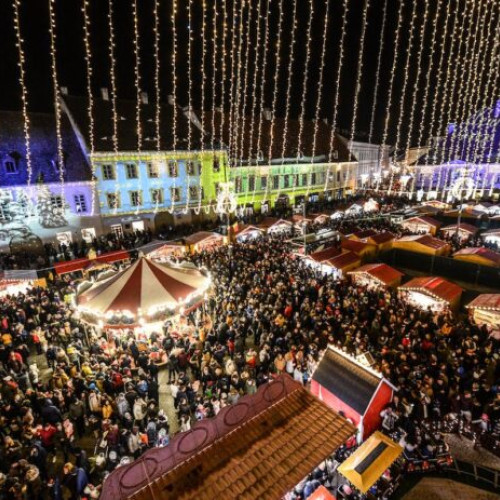 Târgul de Crăciun din Sibiu începe pe 14 noiembrie cu muzică și tradiție