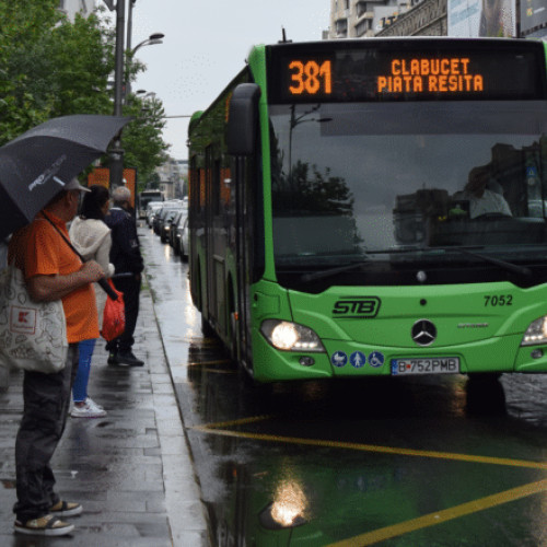 Autobuzele liniilor 381, N113, N117 și N119 vor opri în stația „George Enescu”