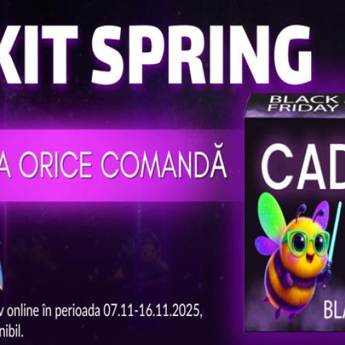 Springfarma.com oferă reduceri și cadouri garantate în Black Friday 2025