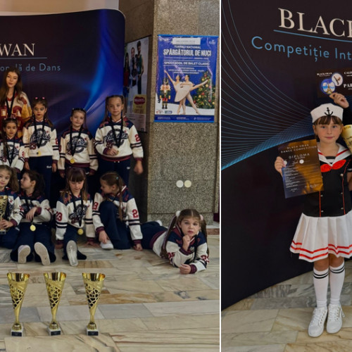 Elevii Level Up Dance Studio cu rezultate remarcabile la competiția națională