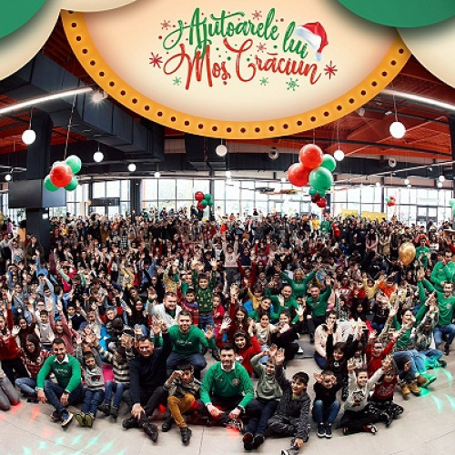 Startul ediției a IX-a a proiectului „Ajutoarele lui Moș Crăciun” în Satu Mare