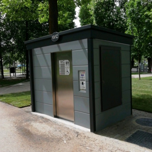 Primăria Cristian solicită fonduri pentru construirea unei toalete publice automate