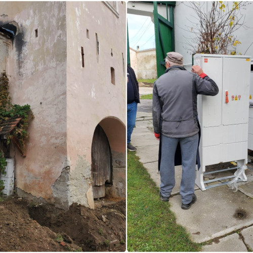 Distribuția Energie Electrică Sibiu: lucrările de modernizare din Biertan respectă legislația