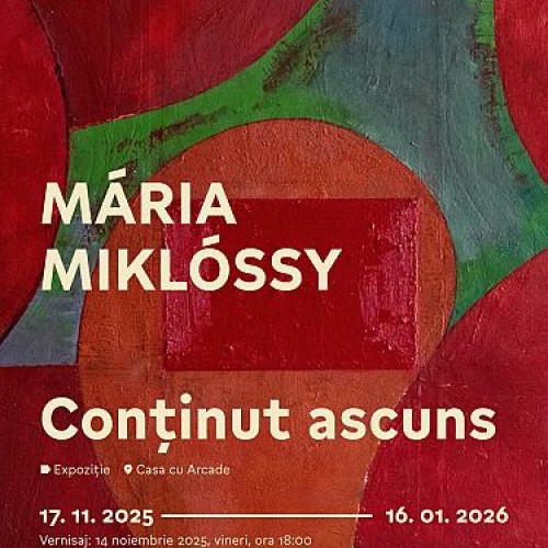 Expoziția „Conținut ascuns” a artistei Mária Miklóssy, vernisată la Sfântu Gheorghe