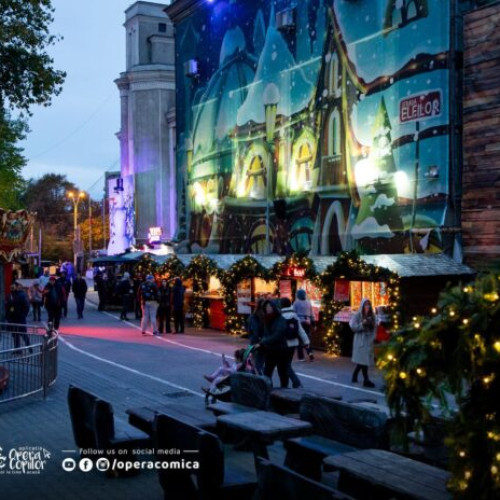 Târgul „Poveste de Crăciun” revine la Opera Comică pentru Copii între 21 noiembrie și 28 decembrie 2025