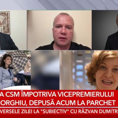 Ionuț Pucheanu acuză incompatibilitatea Oanei Gheorghiu cu funcția de vicepremier